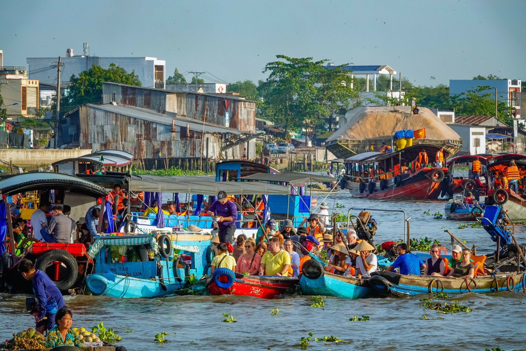 Chợ nổi Cái Răng - Cần Thơ