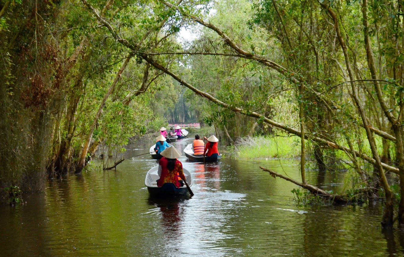 Làng nổi Tân Lập - Long An