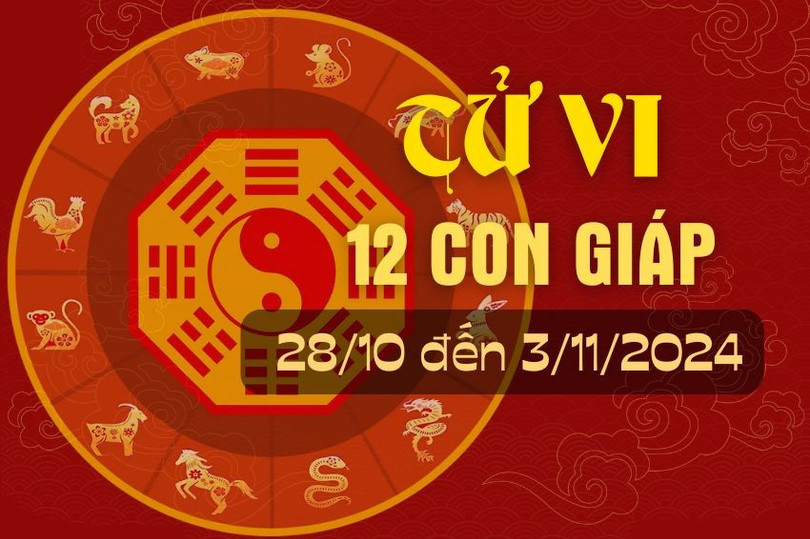 Tử vi tuần mới từ ngày 28/10 - 3/11/2024 của 12 con giáp