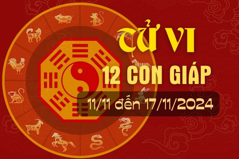 Tử vi tuần mới từ ngày 11/11 - 17/11/2024 của 12 con giáp