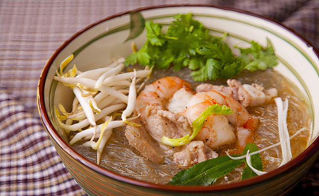 Tôm nấu miến