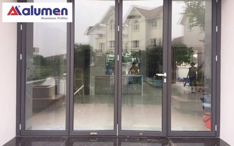 70 mẫu cửa nhôm Xingfa 4 cánh đẹp mắt, cao cấp bậc nhất 2024