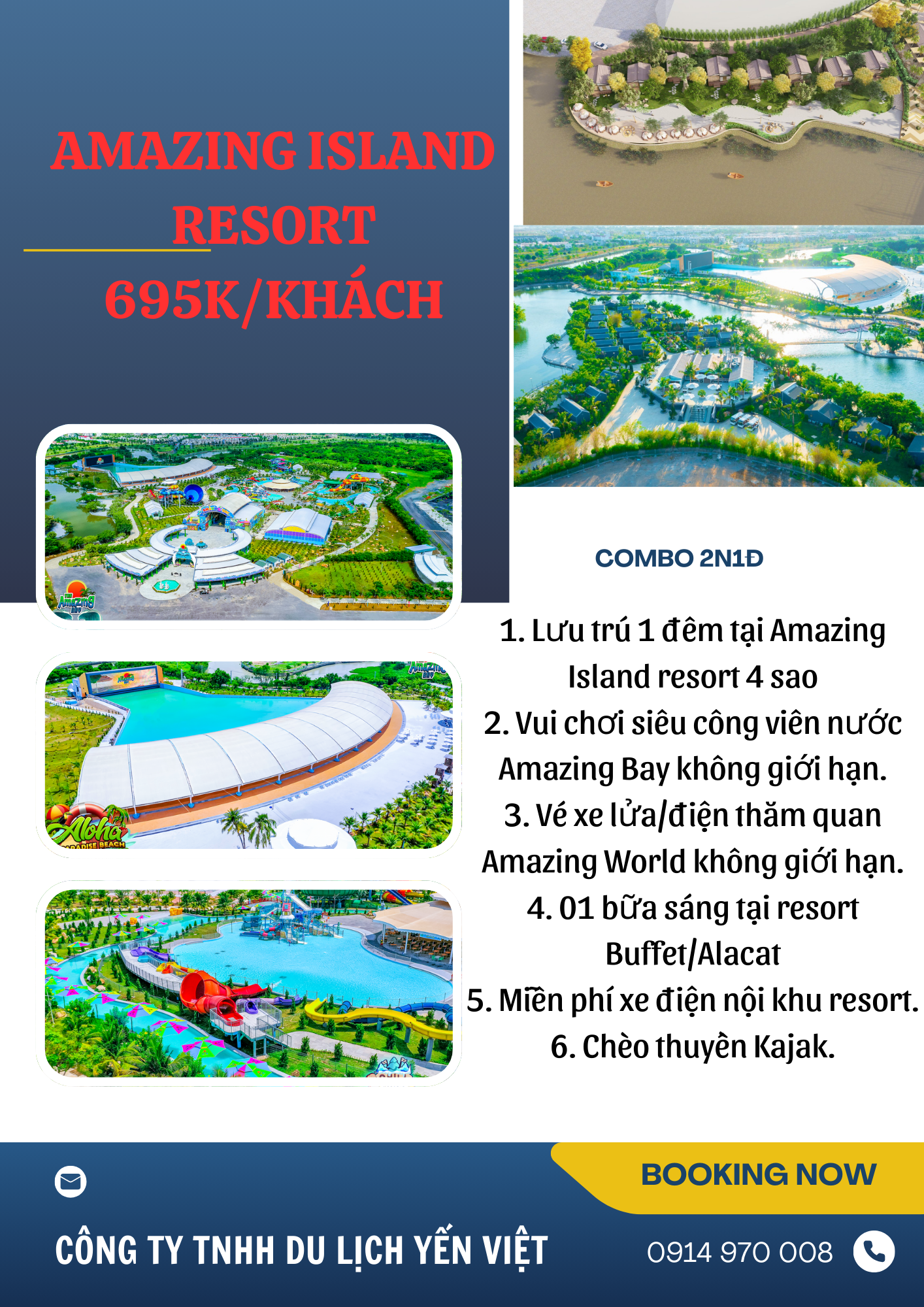 THE AMAZING BAY GIÁ VÉ 2024 - KHU DU LỊCH SƠN TIÊN