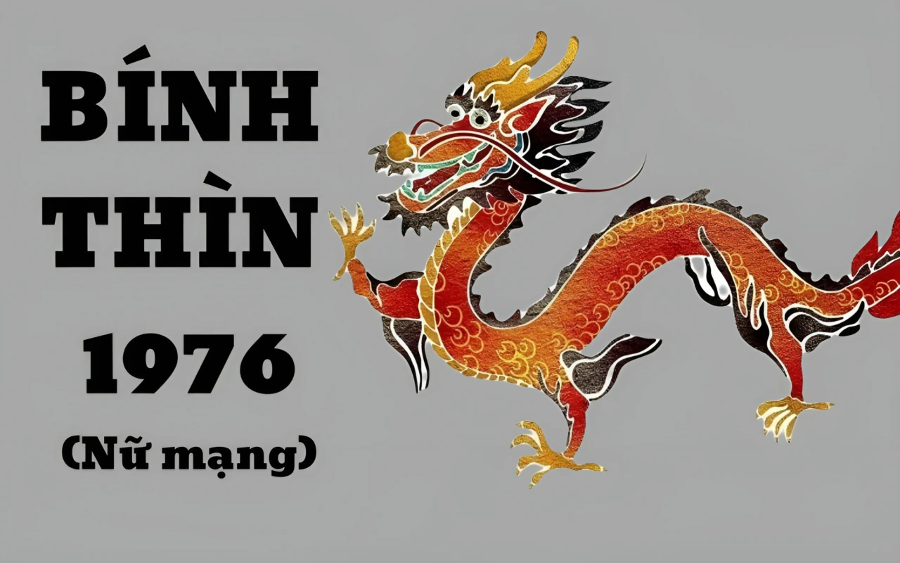 Tử vi tuổi Bính Thìn nam mạng, nữ mạng 1976 năm 2024: Hòa hợp gia đạo, sự nghiệp thịnh vượng