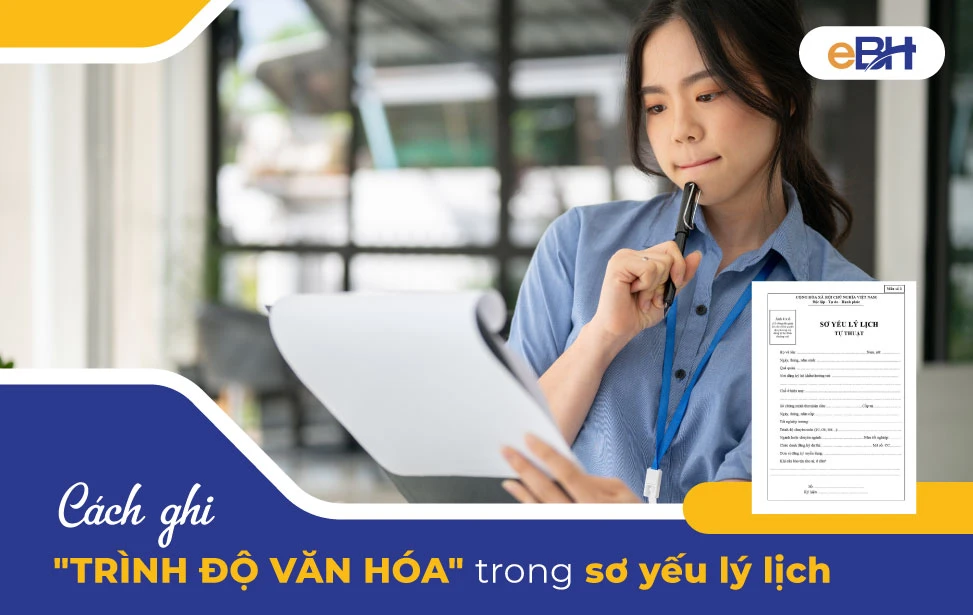 Trình độ văn hóa là gì? Cách ghi trong sơ yếu lý lịch 2023