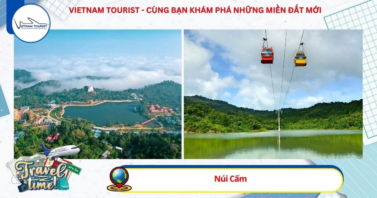 TOUR CHÂU ĐỐC - RỪNG TRÀ SƯ - NÚI CẤM 1N1Đ