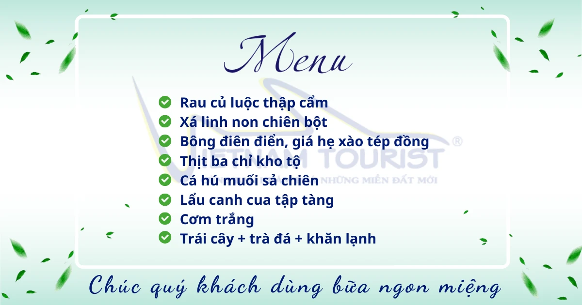 TOUR CHÂU ĐỐC - RỪNG TRÀ SƯ - NÚI CẤM 1N1Đ