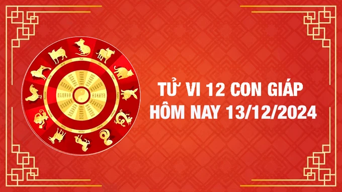 Tử vi thứ 6 ngày 13/12: Khám phá vận mệnh 12 con giáp